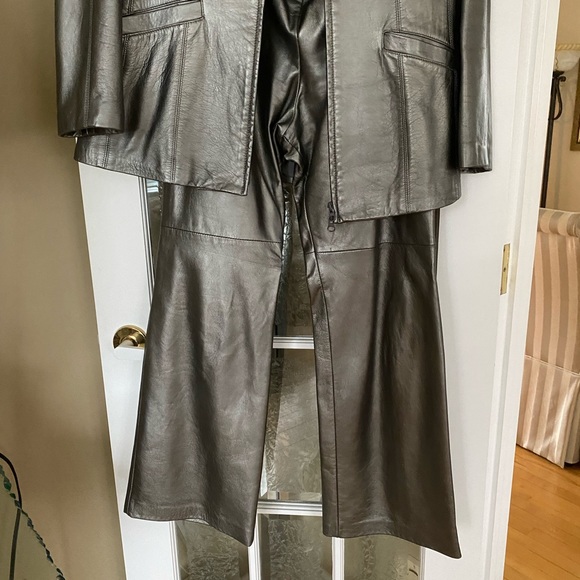 3 piece leather suit - Picture 3 of 6